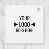 簡単カスタム企業のビジネスロゴ フェイバータグ (裏面)