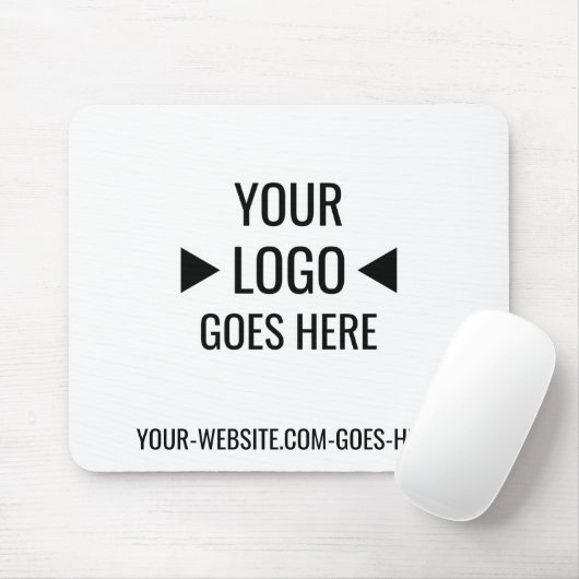 簡単カスタム企業のビジネスロゴ マウスパッド (マウス)