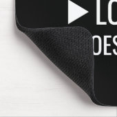 簡単カスタム企業のビジネスロゴ マウスパッド (コーナー)