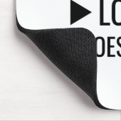 簡単カスタム企業のビジネスロゴ マウスパッド (コーナー)