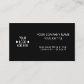 簡単カスタム企業のロゴ付き名刺 名刺 (正面)