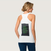 簡単クリックとイメージを置き換えて独自のイメージを作成 タンクトップ (裏面フル)