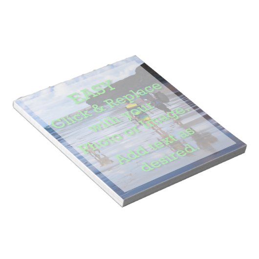 簡単クリックとイメージを置き換えて独自のイメージを作成 ノートパッド (アングル)