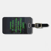 簡単クリックとイメージを置き換えて独自のイメージを作成 ラゲッジタグ (正面横)