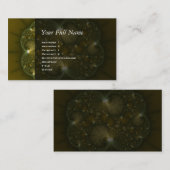 簡単グロフラクタル 名刺 (正面/裏面)