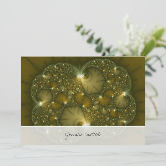 簡単グロフラクタル 招待状 (スタンド正面)