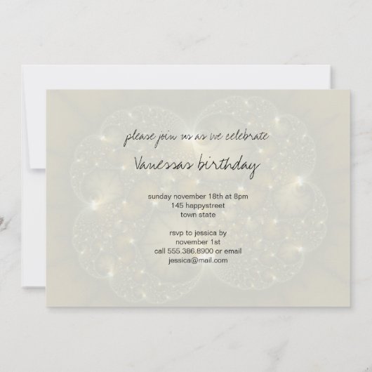 簡単グロフラクタル 招待状 (裏面)