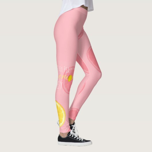 簡単シーズリーレモンスキージーサマー レギンス (右)