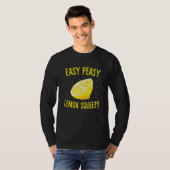 簡単シーズリーレモンスキージーレモンサマーレモネード1 Tシャツ (正面フル)