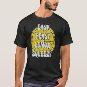 簡単シーズリーレモンスキージーヴィンテージレモネード Tシャツ