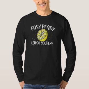 簡単シーズリーレモンスキージー夏期レモネード Tシャツ