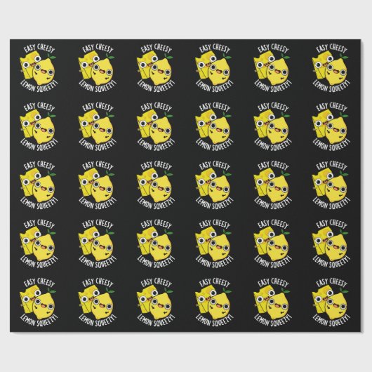 簡単チーズレモン絞りおもしろいフードプンダークBG ラッピングペーパー (フラット)