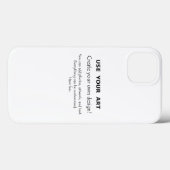 簡単テンプレートは、芸術と独自の頑丈なケースを作る Case-Mate iPhoneケース (裏面 (横))