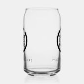 簡単デザインユニークビジネスロパーソナライズされたゴ ガラス缶 (右)