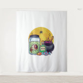 簡単ハロウィーンの衣装ハロウィンムード タペストリー (正面)