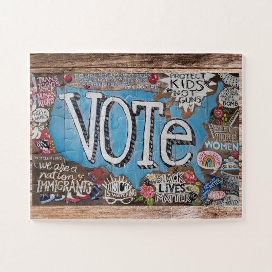 簡単パズル投票 ジグソーパズル (横)