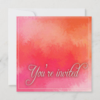 簡単パーティーまたは/ブライダルシャワーテンプレート 招待状