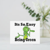 簡単ビーイング緑 ポストカード (スタンド正面)