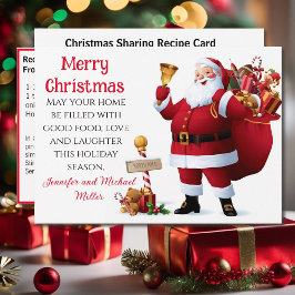 簡単ビーフストロガノフレシピシェアリングクリスマス シーズンカード