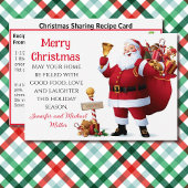 簡単ビーフストロガノフレシピ共有クリスマスカード