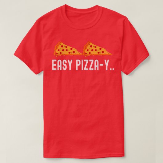 簡単ピッツェ Tシャツ (デザイン正面)