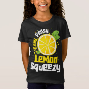 簡単ピューリーレモンスキージーシトラスフルーツレモン Tシャツ