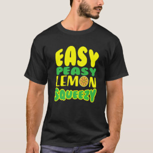 簡単ピューリーレモンスキージーレモネードジューススタンドレモ Tシャツ