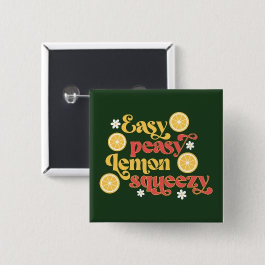 簡単ピューリーレモンスキージー 缶バッジ (正面&裏面)