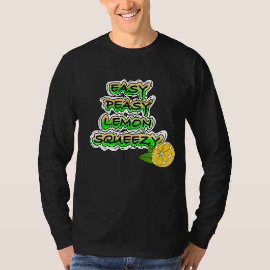 簡単ピューリーレモンスキージー Tシャツ (正面)