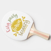 簡単プエンジーレモンスキージレ刺激を受けたモン 卓球ラケット (横)