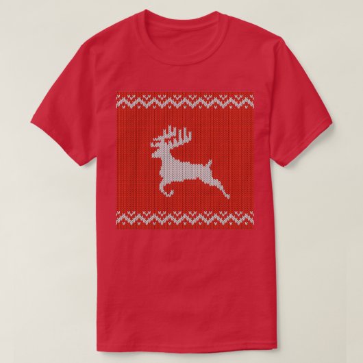 簡単ベビー編み物パターン(4) Tシャツ (デザイン正面)