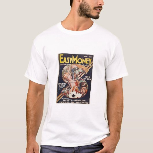 簡単マネーパルプマガジンとキング・オブ・コンス Tシャツ (正面)