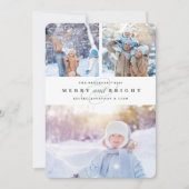 簡単メリーに | 3フォトホリデー シーズンカード (正面)