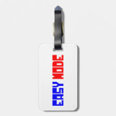 簡単モード ラゲッジタグ (裏面縦)