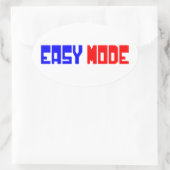 簡単モード 楕円形シール (バッグ)