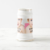 簡単ユニークデザインの一つパーソナライズされた ビールジョッキ (中央)