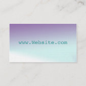 簡単ヨガ名刺 名刺 (裏面)