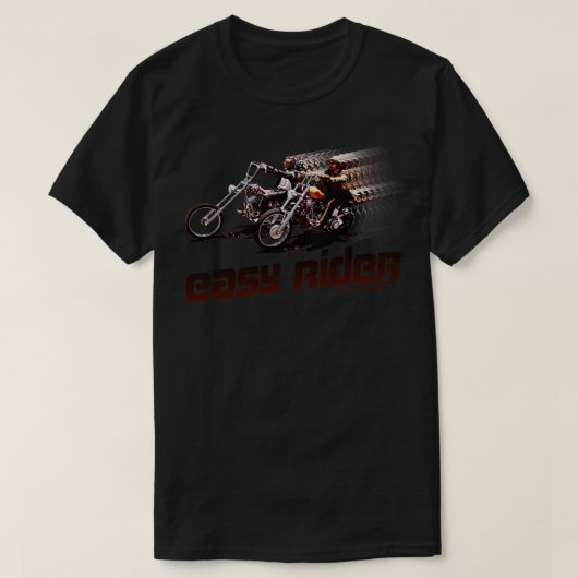 簡単ライダーはワイルドスピードのフェード Tシャツ (デザイン正面)