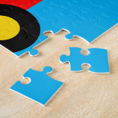 簡単レッドトイのダンプトラック子供へパズル- 30 pc ジグソーパズル (側面)