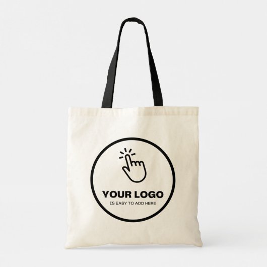 簡単ロゴのアップロードカスタムの最低限度 トートバッグ (裏面)