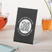 簡単ロゴの交換およびモダンプロフェッショナル最前面 台座サイン (インサイチュ)