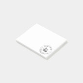 簡単ロゴの交換とカスタマイズ可能な文字 ポストイット (アングル)