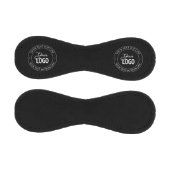 簡単ロゴの交換とカスタマイズ可能な文字 |黒 野球ボール (パネル)