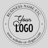 簡単ロゴの交換と文字透過 シール