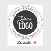 簡単ロゴの交換と文字 シール (シート)