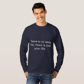 簡単寿命なし Tシャツ (正面フル)