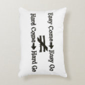 簡単工事デザイン及び懸命工事人間関係 アクセントクッション (正面(垂直))