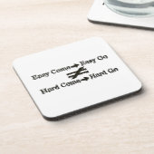 簡単工事デザイン及び懸命工事人間関係 コースター (左側)