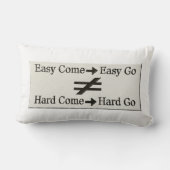 簡単工事デザイン及び懸命工事人間関係 ランバークッション (裏面)