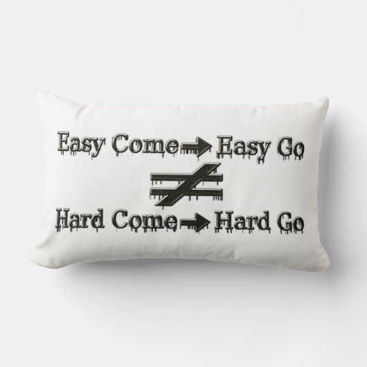 簡単工事デザイン及び懸命工事人間関係 ランバークッション (正面)